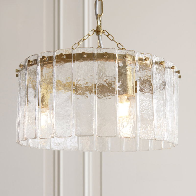 Korna 3-Light Chandelier, 31cm H x 37cm W x 37cm D, 3 Lights