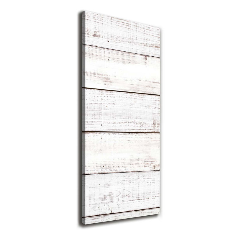 Wooden Wall - Wrapped Canvas Print
