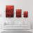 Elegant Tempered Glass Painting, 27.6 x 43.3 Inches | 100% Tempered Glass, Thickness: 0.16 Inches | UV Printed Artwork, Perfect for Home Decor & Modern Interiors, Stunning Visuals for Any Room