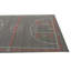 Tapis gris 5 x 8 Pineland