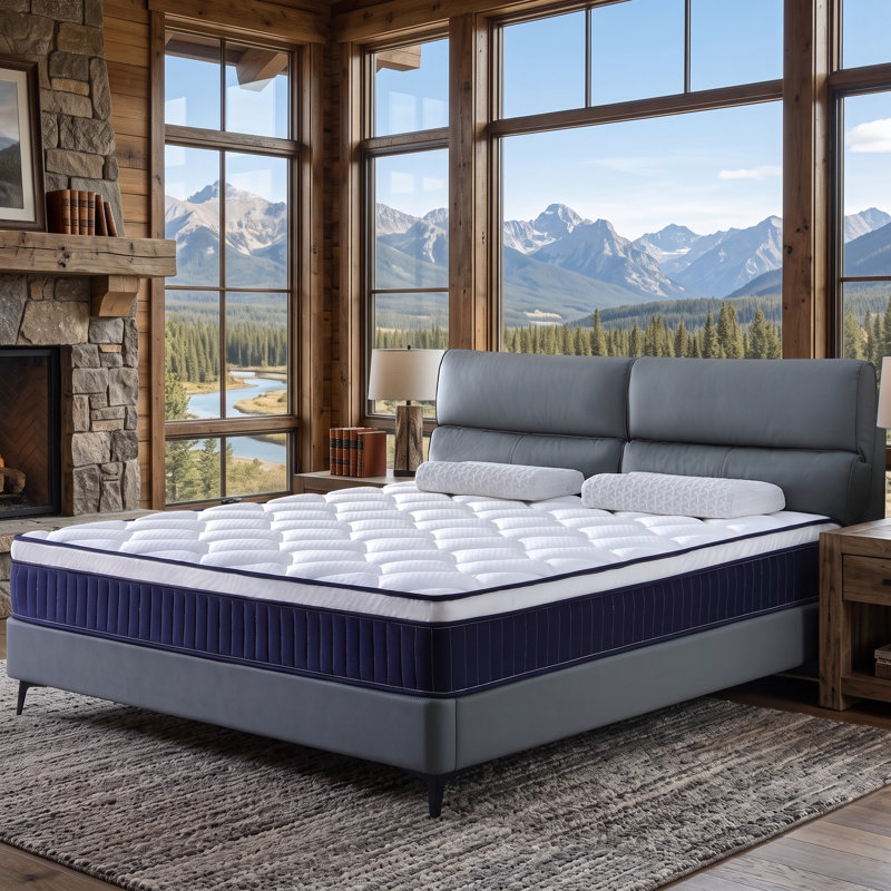 Matelas hybride moyen Alwyn Home Innerspring Matress, Full