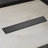 27.9 In.  Linear Grid Shower Drain With Leveling Feet And Flange In Matte Black