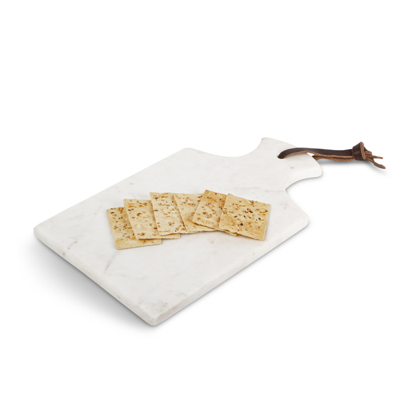 12 in Genuine White Marble Cutting Board