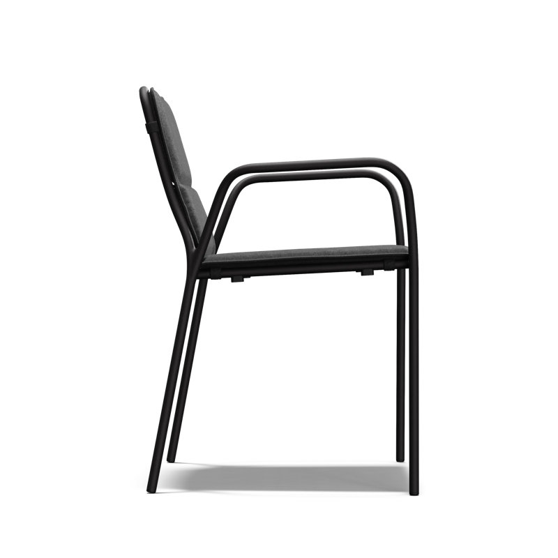 XY Outdoor Dining Armchair, Charcoal