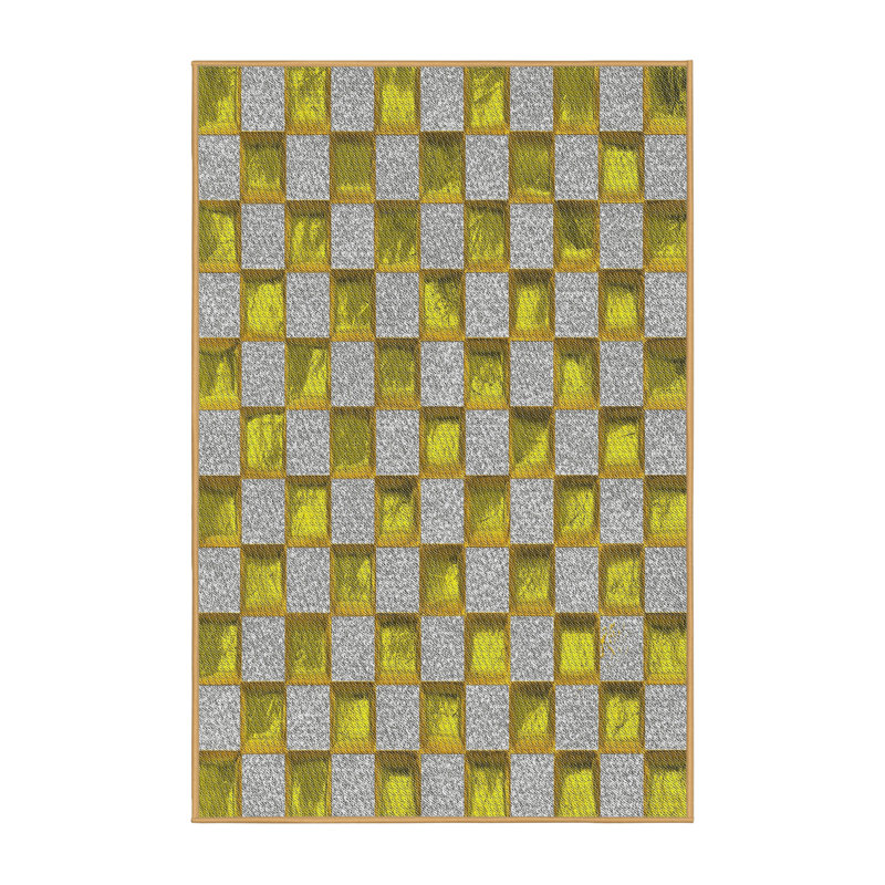 Tapis vert Power Loom, Rectangle 5 pi x 7 pi