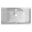 36" Resin Bathroom Sink In Gloss White, 34.72In D X 20.15In W 7.46In H, 31.47Lb, & Classy Selection White Sink, Contemporary Style