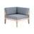 Deloris 91'' Acacia Outdoor Sofa-51567324