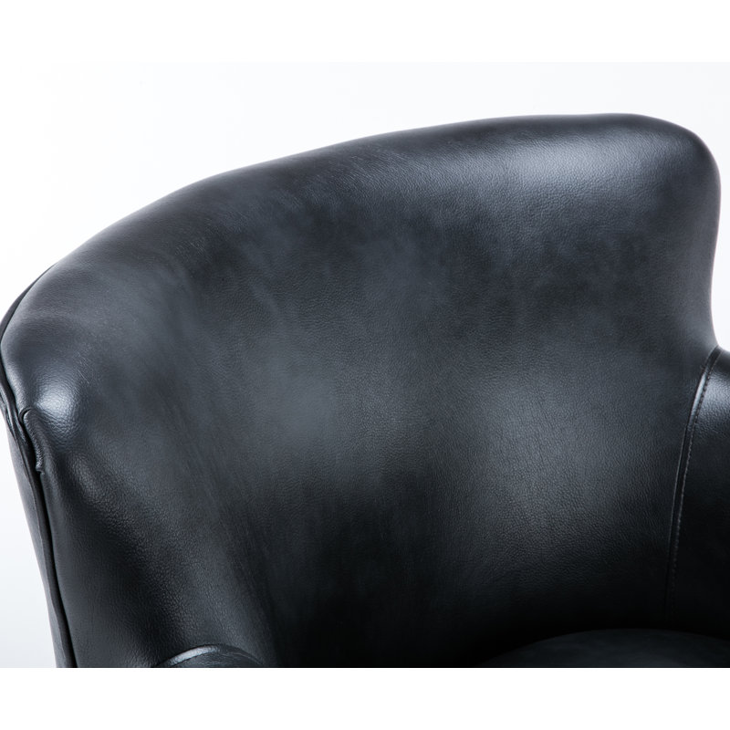 Fauteuil club gris anthracite, Charcoal