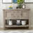 Cambridge Series Buffet Sideboard Console Table With Bottom Shelf-985562059
