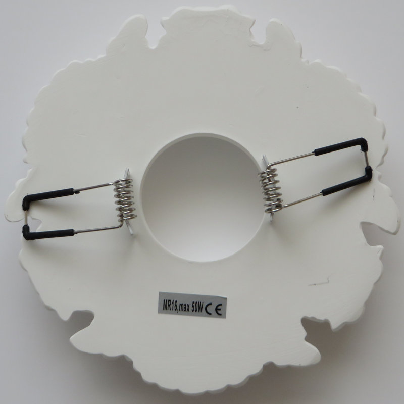 Eckard Canless 5.9" LED Recessed Downlight Surround, Antique Gold