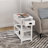 Narrow Side Table With Drawer, Accent Table