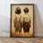 Elegant Decorative Framed MDF Painting, 13.8 x 18.5 x 0.1 inches | 100% MDF with 3 mm Thickness, 100% Pine Wood Frame | UV Printed Artwork for Stylish Home Decor, Perfect for Living Room or Office