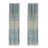 2Pcs Full Blackout Embroidered Curtains, Light Luxury & Elegant-23982351