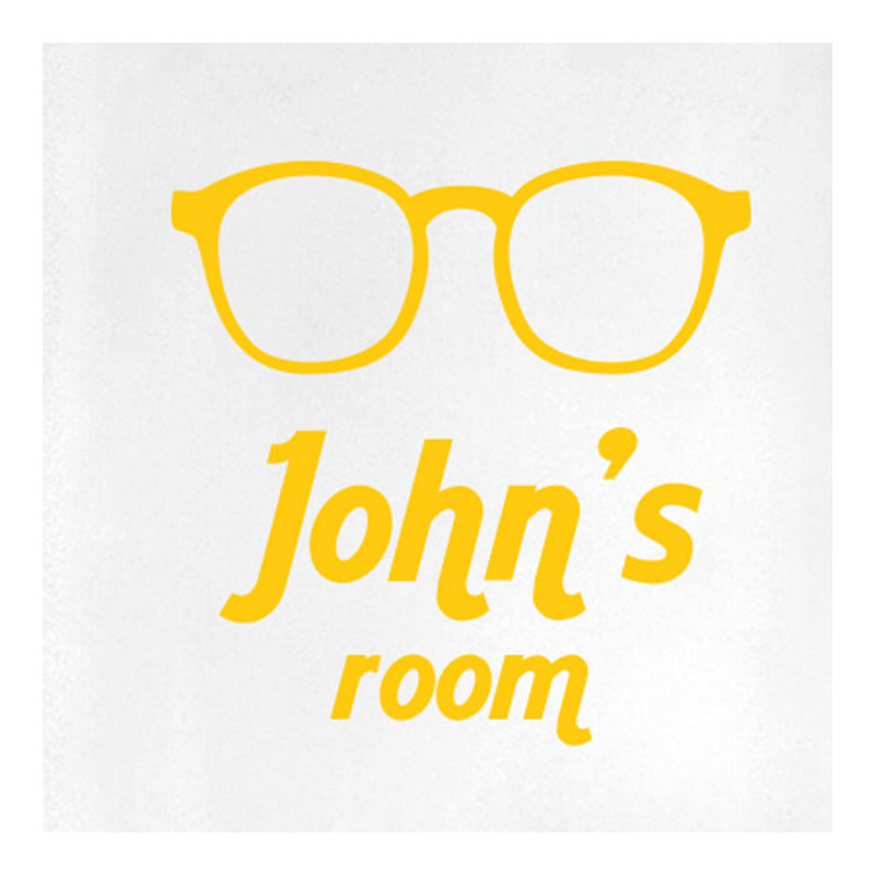 Wall Decal, Dark Yellow