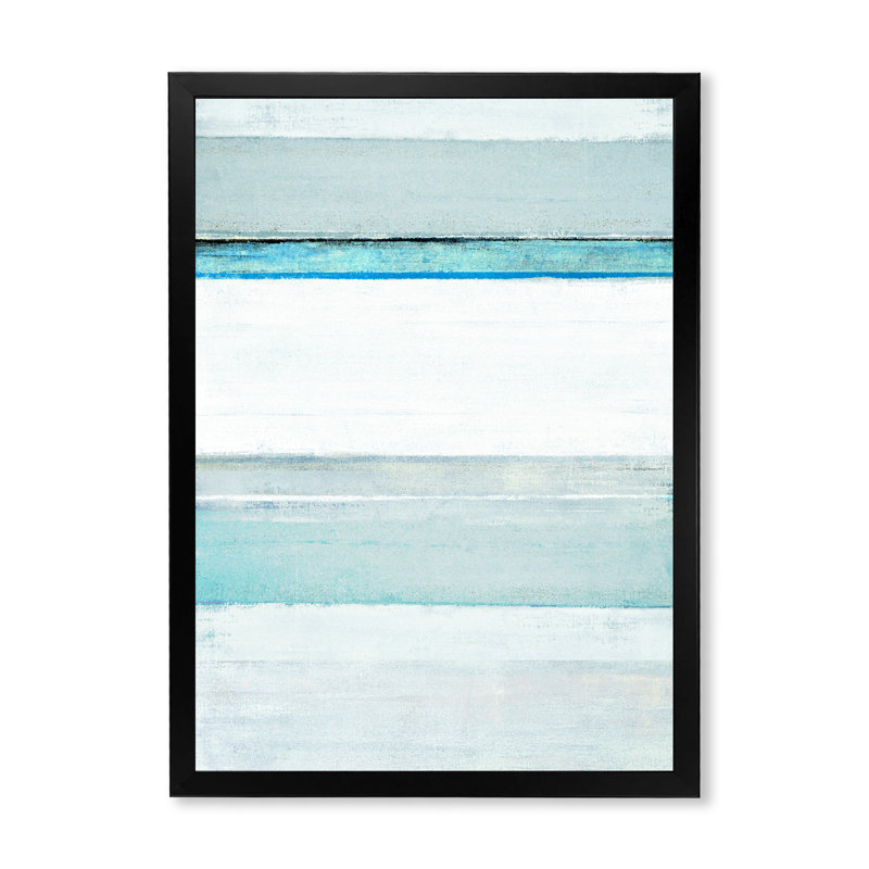 Art moderne gris et bleu II 2FDP47727, Noir, H 20 po x l 12 po x P 1 po