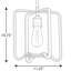 Luminaire suspendu géométrique 1 lumières unique Fanning