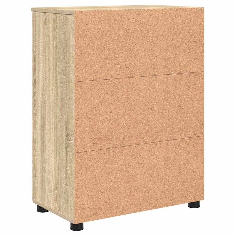 60cm Bathroom Vanity Base Only, Sonoma Oak