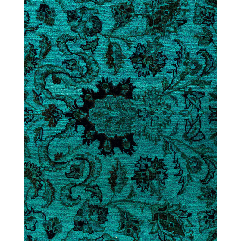 Overyed One-of-a-Kind Rectangle 6'1" X 9'2" Hand Knotted Area Rug