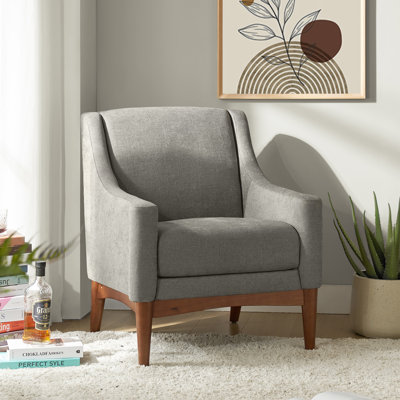 Arshanti Armchair With Solid Wood Legs