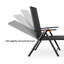 Chaise longue inclinable 55,91 po Haddie