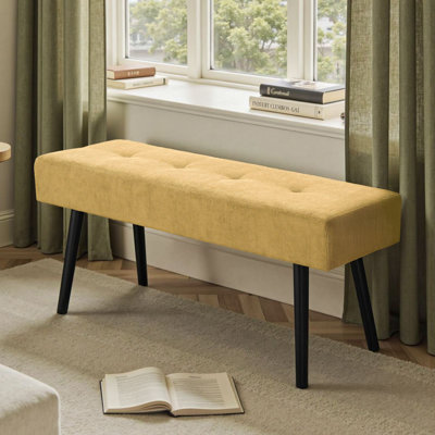 Banc avec revêtement