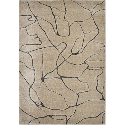 Neace Contemporary Moth Wing Area Rug