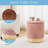 Round Velvet Ottoman with Storage-783826608