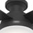 Dempsey Low Profile 44" 4 - Blade Indoor Flush Mount Small Room Ceiling Fan with Lights and Remote-90753090