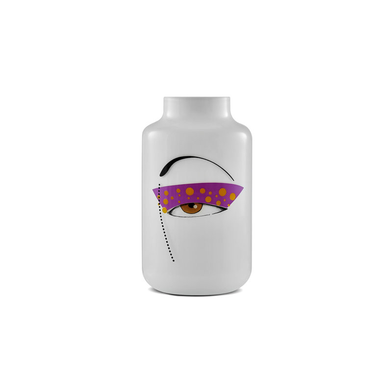 Rock & Pop Artist Collection Handmade Lead Free Crystal Table Vase