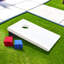 Ensemble de cornhole portatif toutes saisons avec planches et poufs Driveway Games EZ Carry-70545632