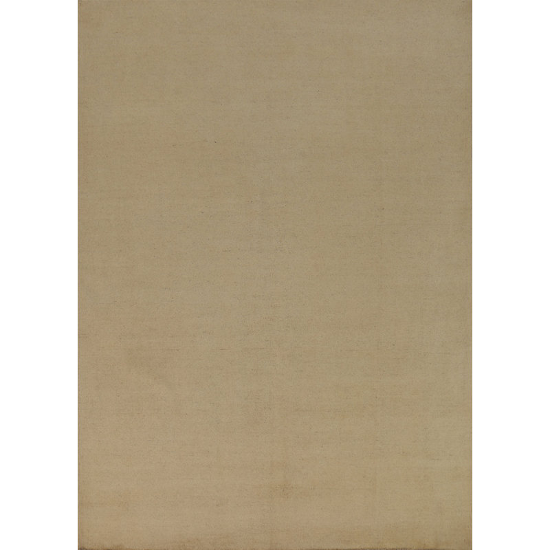 Solid Modern Gabbeh Oriental Area Rug 7x9