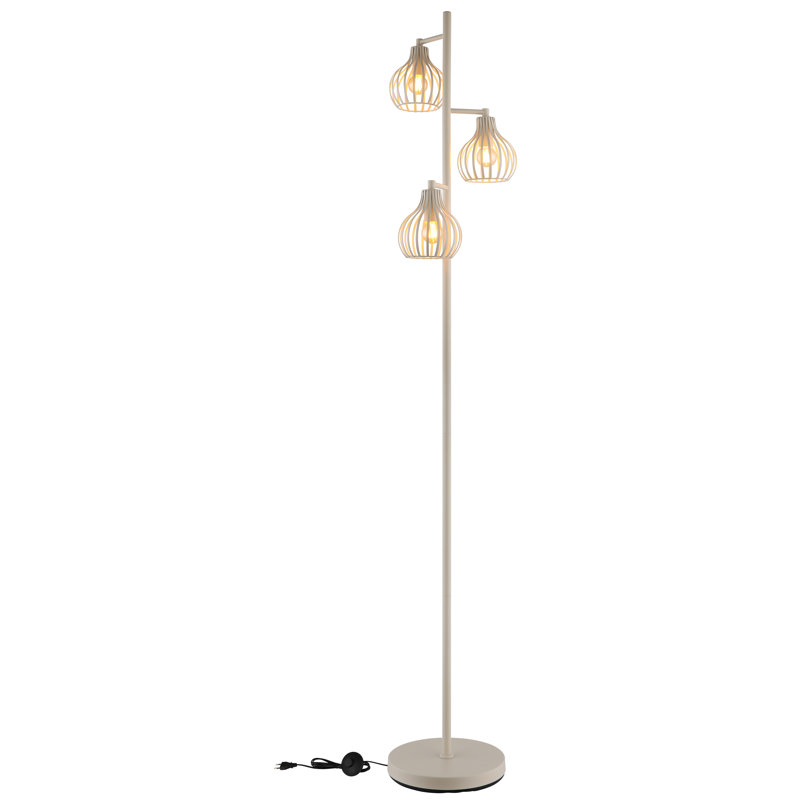 161cm Novelty Floor Lamp, Creme