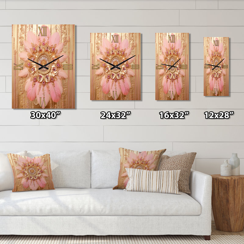 Horloge murale Boho Glam, Médium
