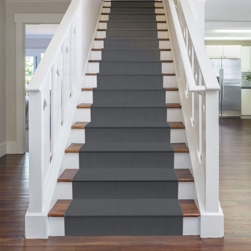 Stair Runner Altadena Solid Colour Indoor Area Rug, Runner 450cm x 70cm