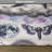 Polyester Lavender Dark Indigo Rectangle Placemat