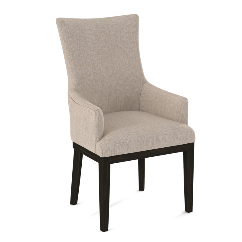 19'' H Upholstered Armchair, Espresso, 61379-86