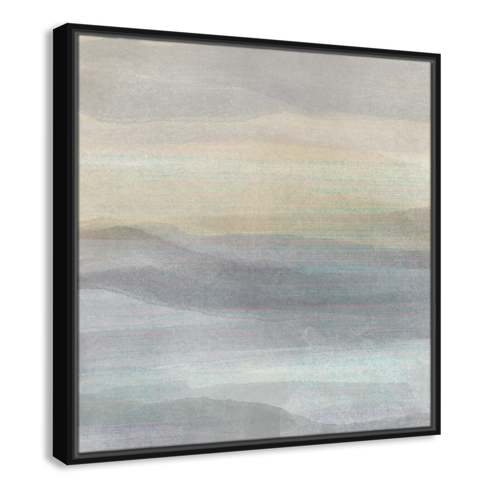Finnian "Concept of Life" Print, Black, 25.5" W x 25.5" H