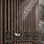 4-Piece Solid Wood Slat Wall Panelling 106"x5" – Interior & Ceiling Decorative Wood Panels (14,5 sq.ft. Coverage, Modern Accent Wall Design)-121348339
