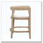 Tabouret de comptoir en bois d'hévéa-881432505