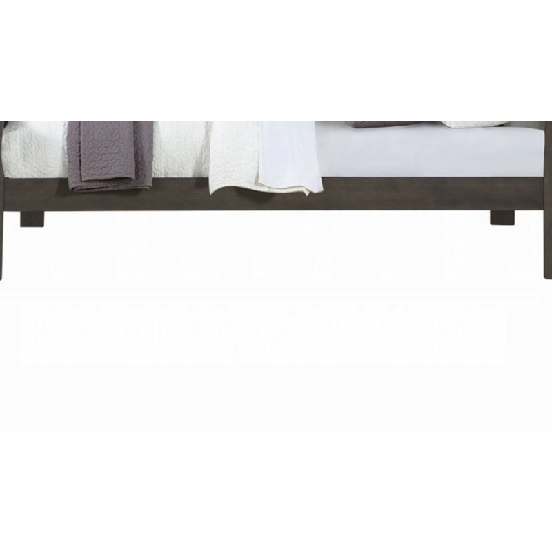 Barrières de lit Louis Philippe, Très grand lit, Gris foncé