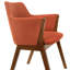 Chaises d'appoint de salle à manger avec accoudoirs en tissu et bois Moberly-558225873-558225875