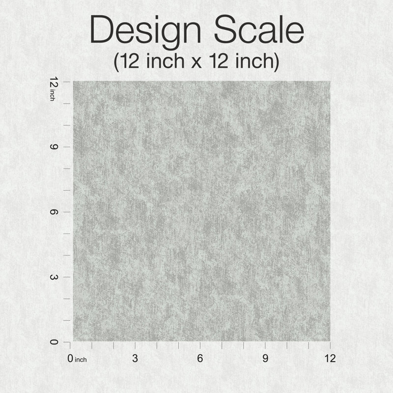 Abstract Metallic Wallpaper Roll, Gray