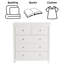 4 - Drawer Rectangle Accent Chest