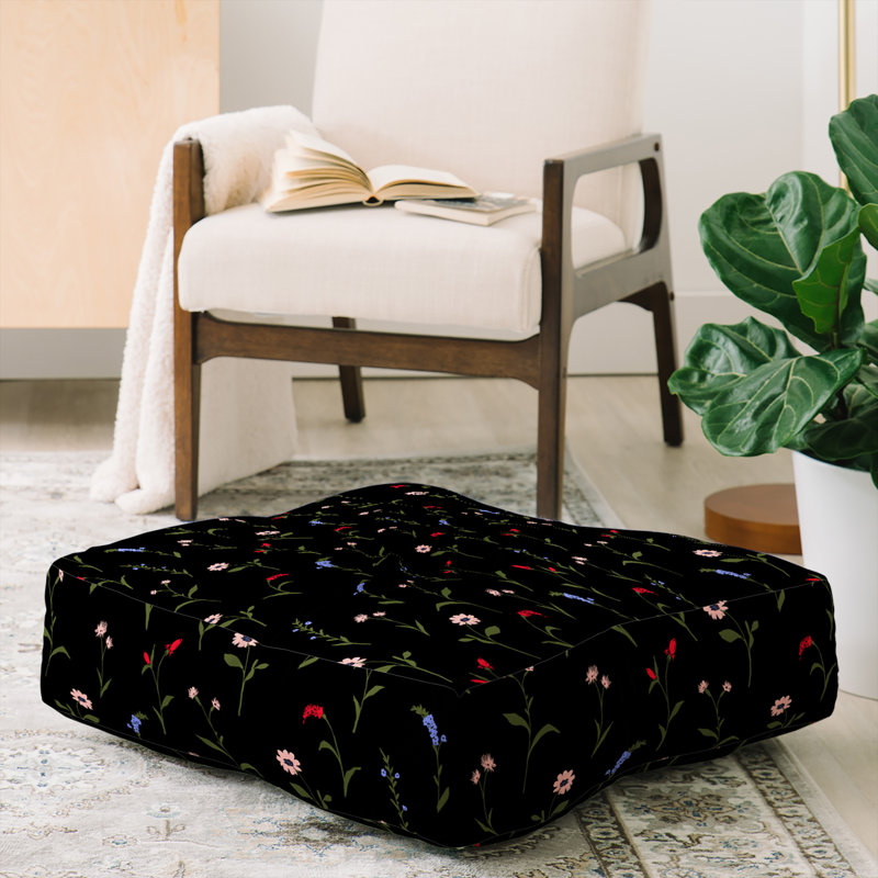  Night Bloom Floor Pillow
