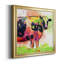 Sainte vache! - Peinture sur toile encadrée-581871141-581871140