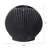 Tabletop Black Ceramic Flower Vase
