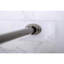Tringle à rideau de douche courbée réglable de 47 à 60 pouces Kingston Brass Edenscape-36945189