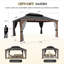 Pavillon de jardin en aluminium-99605181