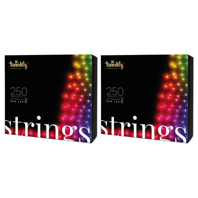 Twinkly Smart Decorations 65.5' Multicolor Indoor/Outdoor String Lights