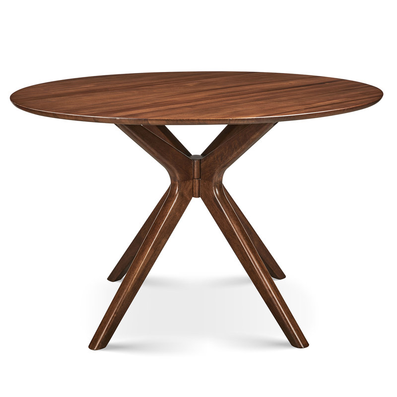 Round Solid Wood Dining Table
